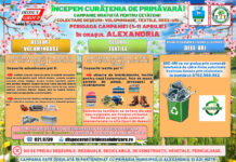 Începe CURĂȚENIA DE PAȘTE în Alexandria!