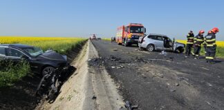 Accident grav pe DN52 între Alexandria și Furculești: un bărbat și-a pierdut viața, iar alte trei persoane au fost rănite