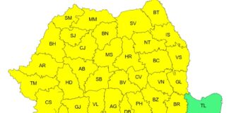 Alertă meteo de vreme rea, în cea mai mare parte din țară: Vânt, viscol, lapoviță și ninsoare, începând de sâmbătă noapte