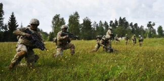 Exercițiu militar cu rezerviști din județele Teleorman, Olt și Giurgiu