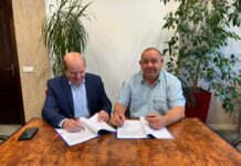 Se reabilitează termic Liceul Teoretic „Alexandru Ghica” din Alexandria – Primarul Victor Drăgușin a semnat contractul de execuție a lucrărilor