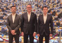 Deputatul Mădălin Borș, vizită oficială la Parlamentul European, alături de delegația PSD Teleorman