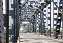 Circulația pe Podul Prieteniei Giurgiu–Ruse, suspendată temporar pentru lucrări de construcție