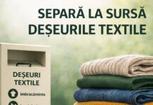 Ai haine vechi? Le poți recicla! Campanie de colectare a deșeurilor textile în Teleorman (23 martie – 8 aprilie)