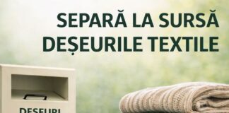 Ai haine vechi? Le poți recicla! Campanie de colectare a deșeurilor textile în Teleorman (23 martie – 8 aprilie)