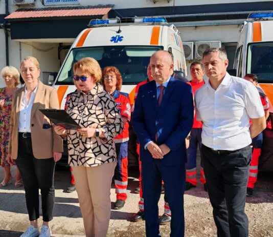 15 ambulanțe noi pentru Teleorman. Adrian Gâdea, alături de SAJ și sistemul sanitar