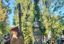 Adrian Gâdea, omagiu generalului David Praporgescu, la 110 ani de la moartea sa eroică